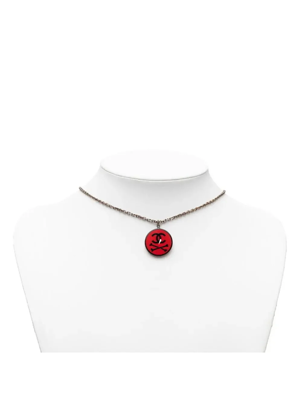 Chanel Cc Logo Chain Pendant Necklace #287787C71B
